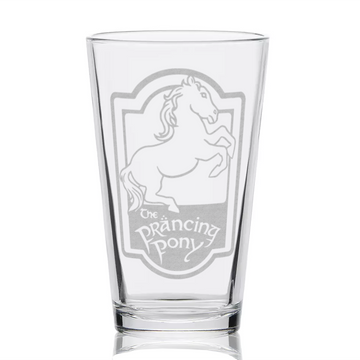 THE PRANCING PONY Pint Glass