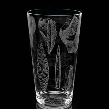 PREHISTORIC STONES + BONES Pint Glass