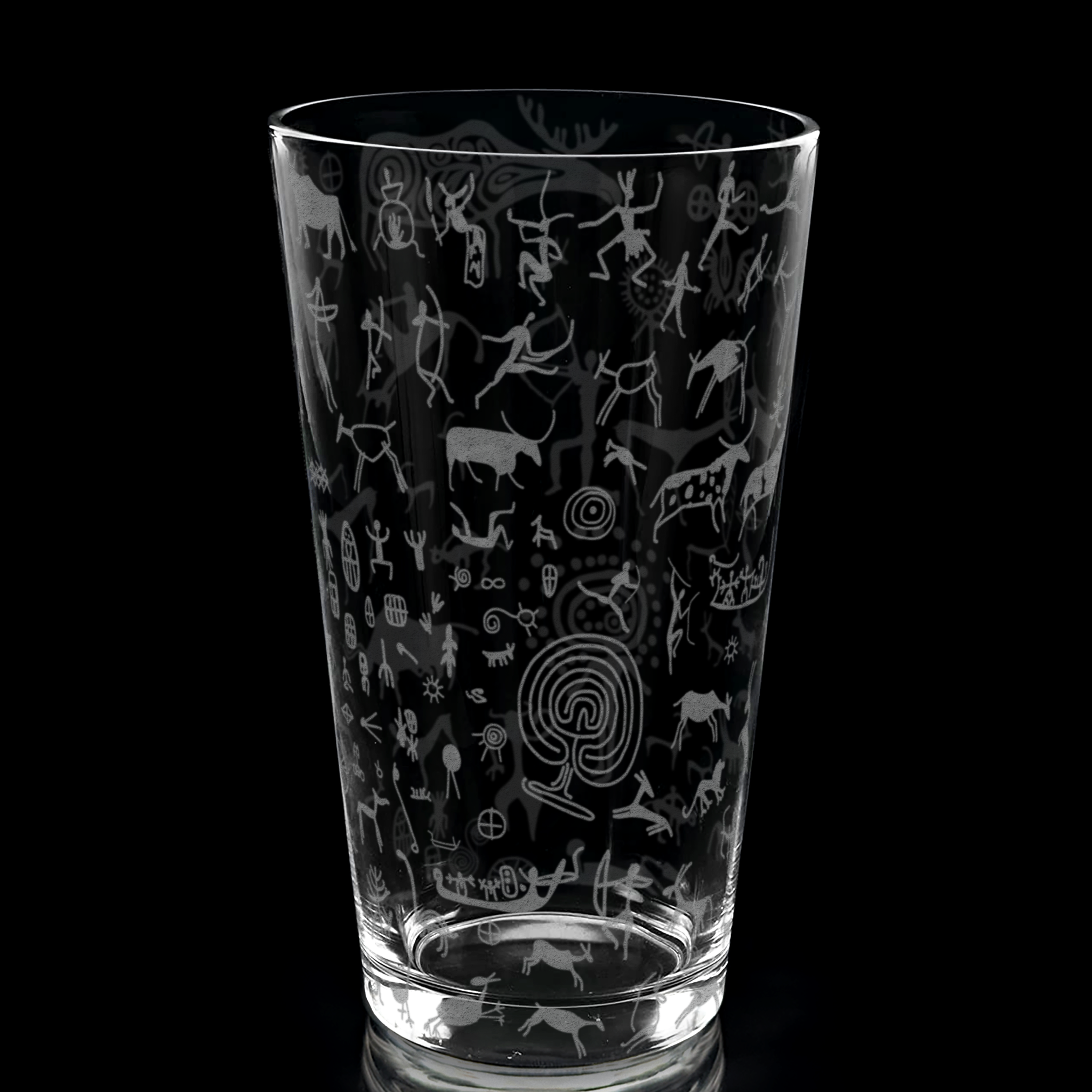 PREHISTORIC CAVE ART Pint Glass