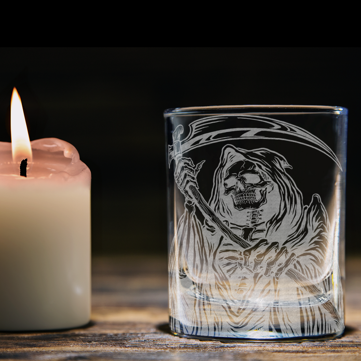 GRIM REAPER Shot Glass