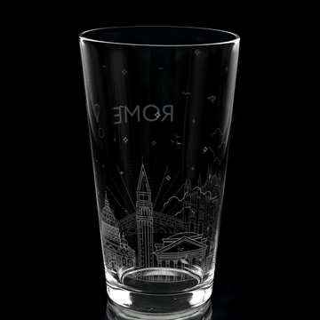 ROME SKYLINE Pint Glass