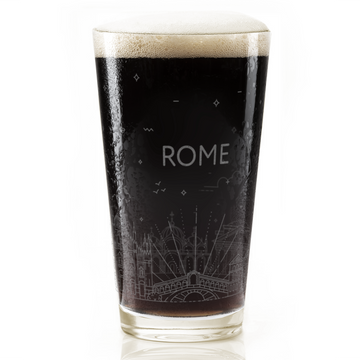 ROME SKYLINE Pint Glass