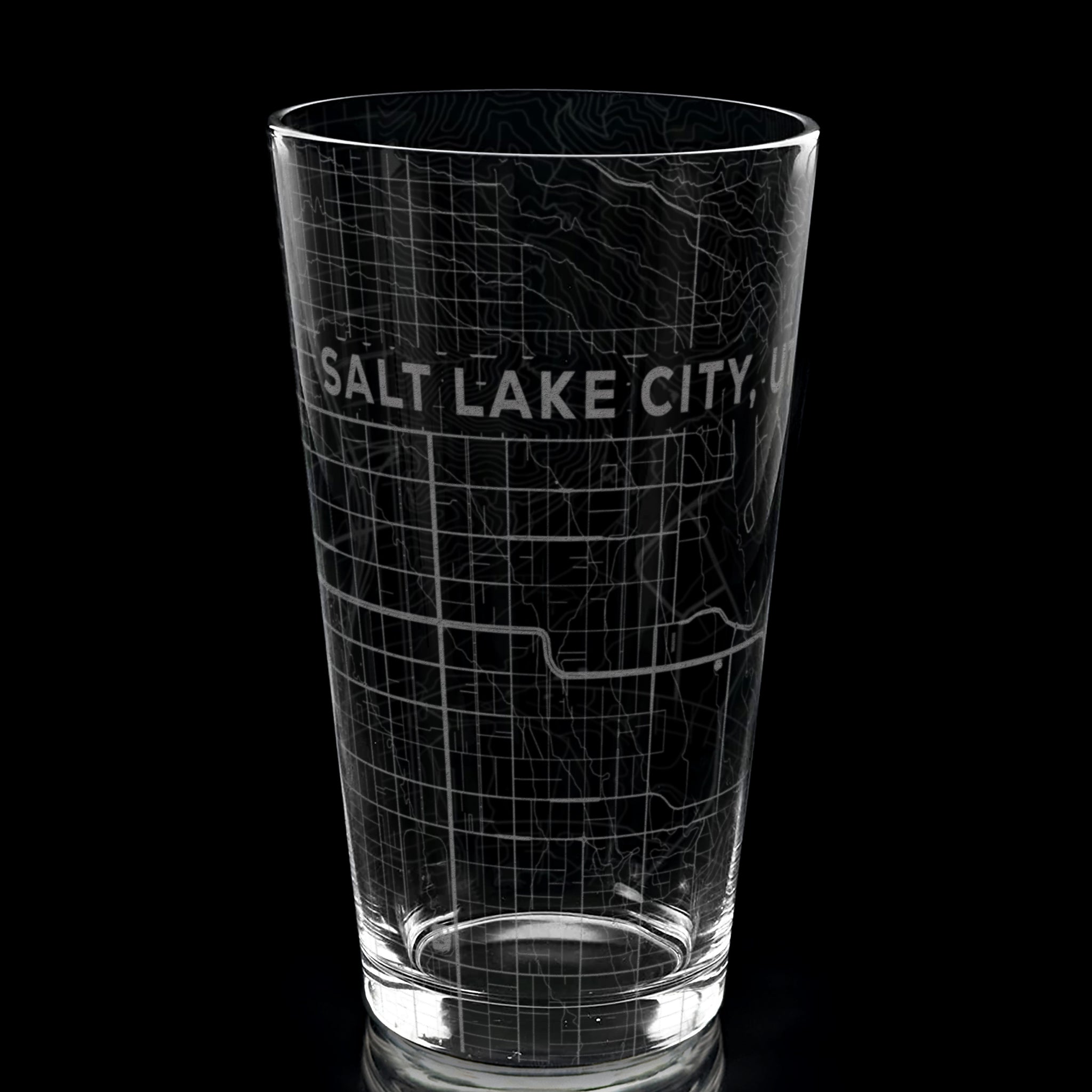 SALT LAKE CITY, UT Pint Glass