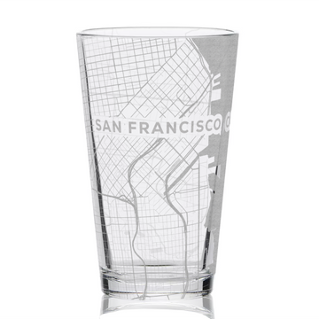SAN FRANCISCO, CA Pint Glass