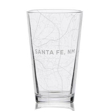 SANTA FE, NM Pint Glass