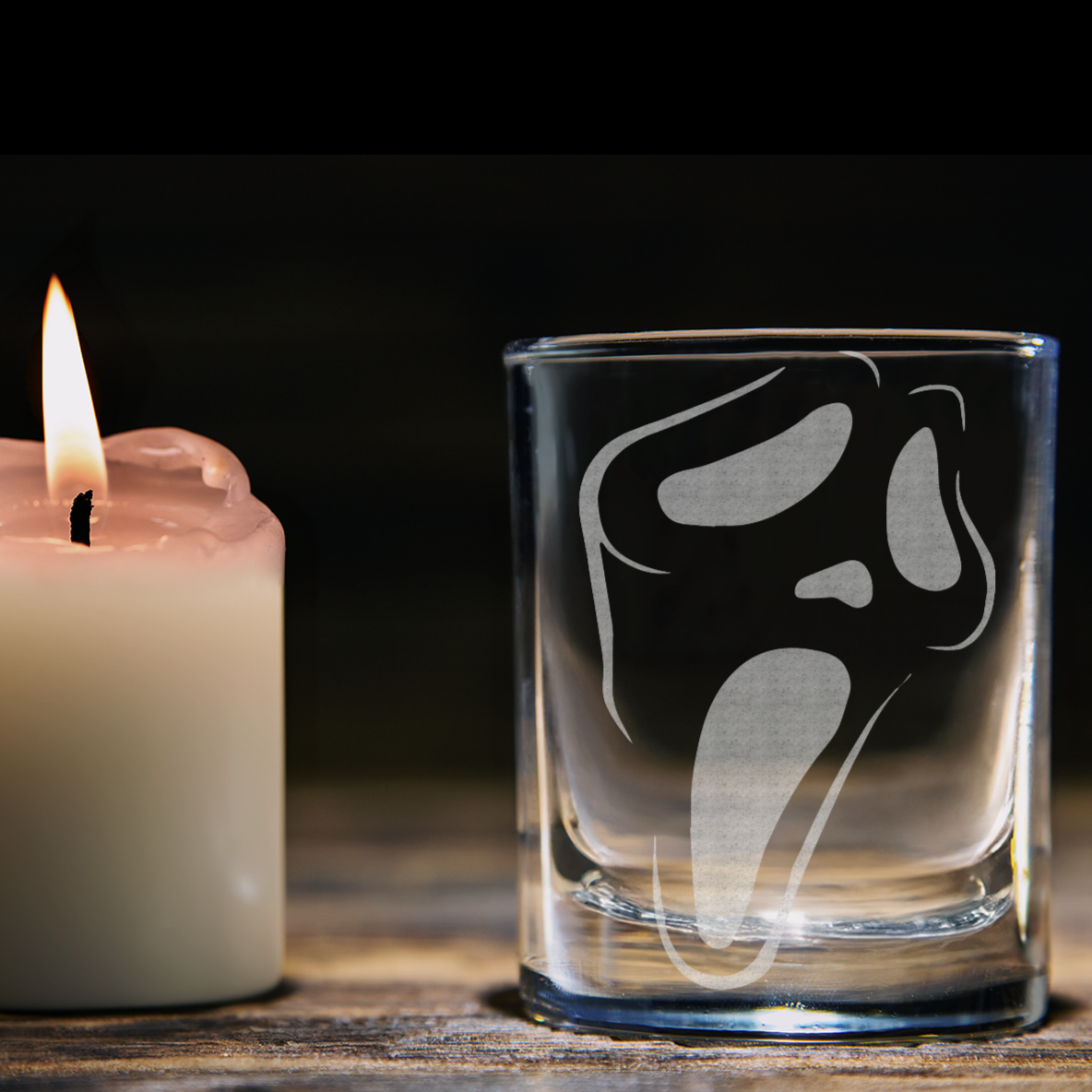 SCREAM MASK Shot Glass