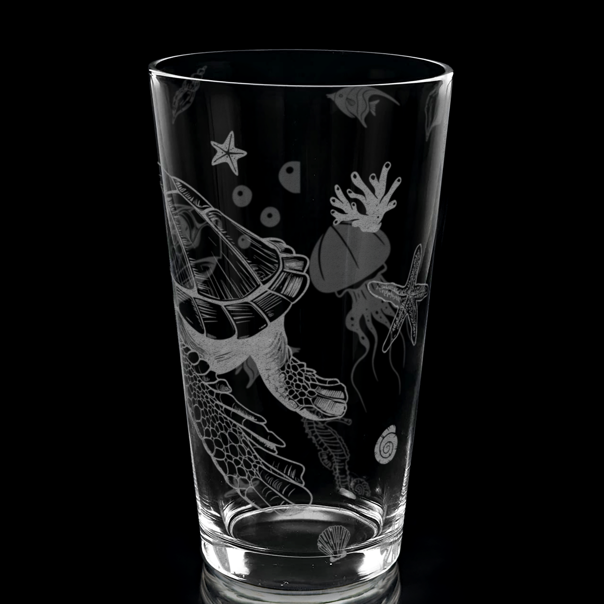 SEA TURTLE Pint Glass