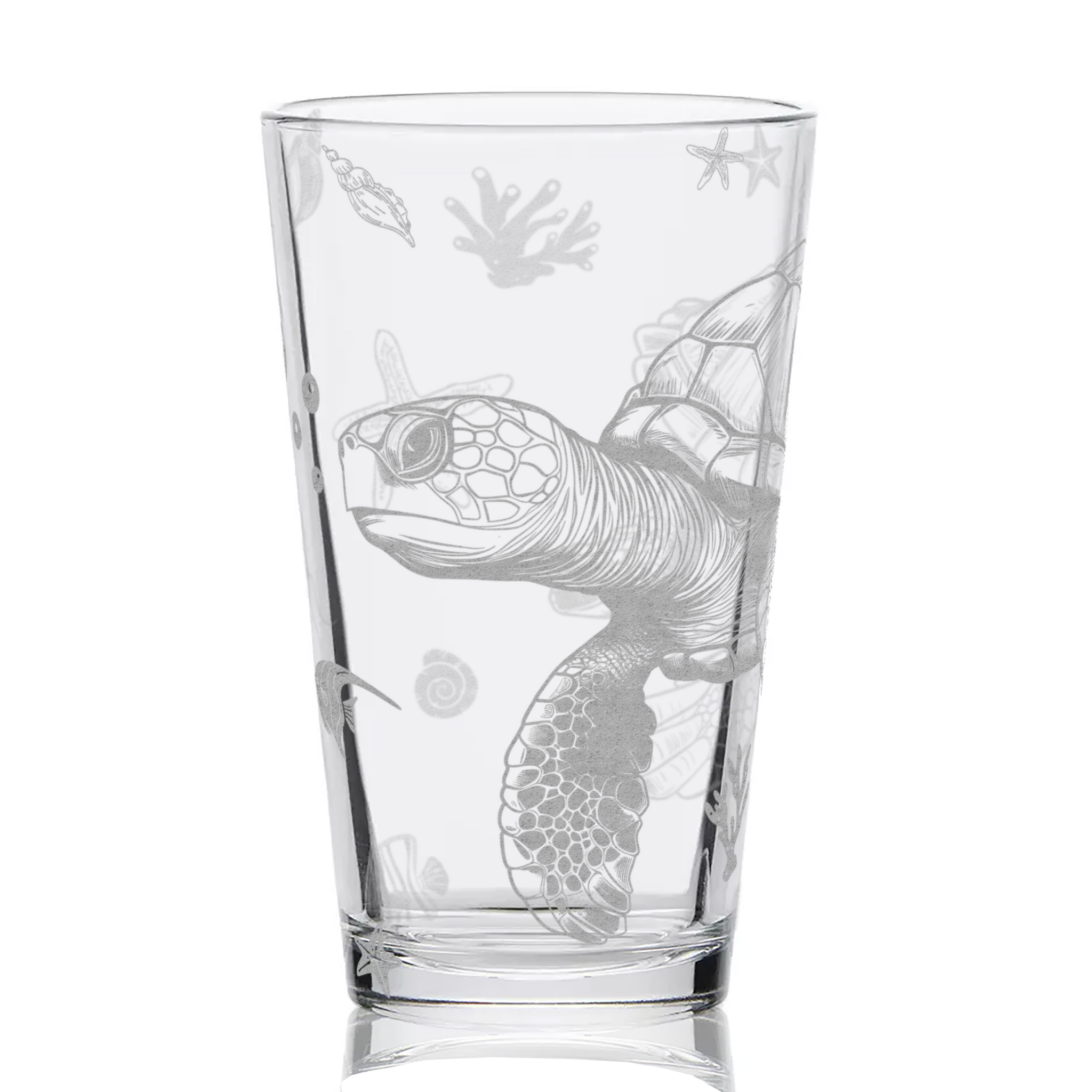 SEA TURTLE Pint Glass