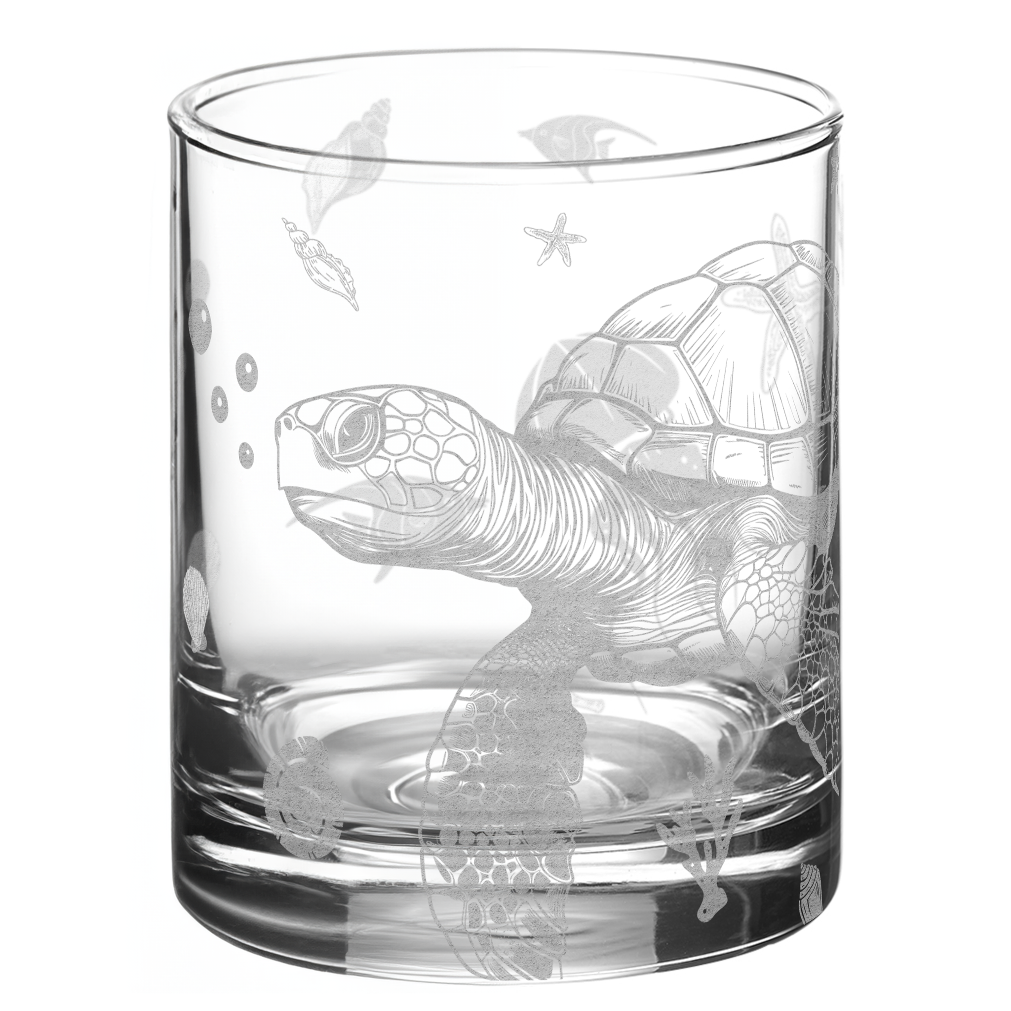 SEA TURTLE Whiskey Glass