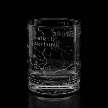 MAP OF THE SHIRE Whiskey Glass