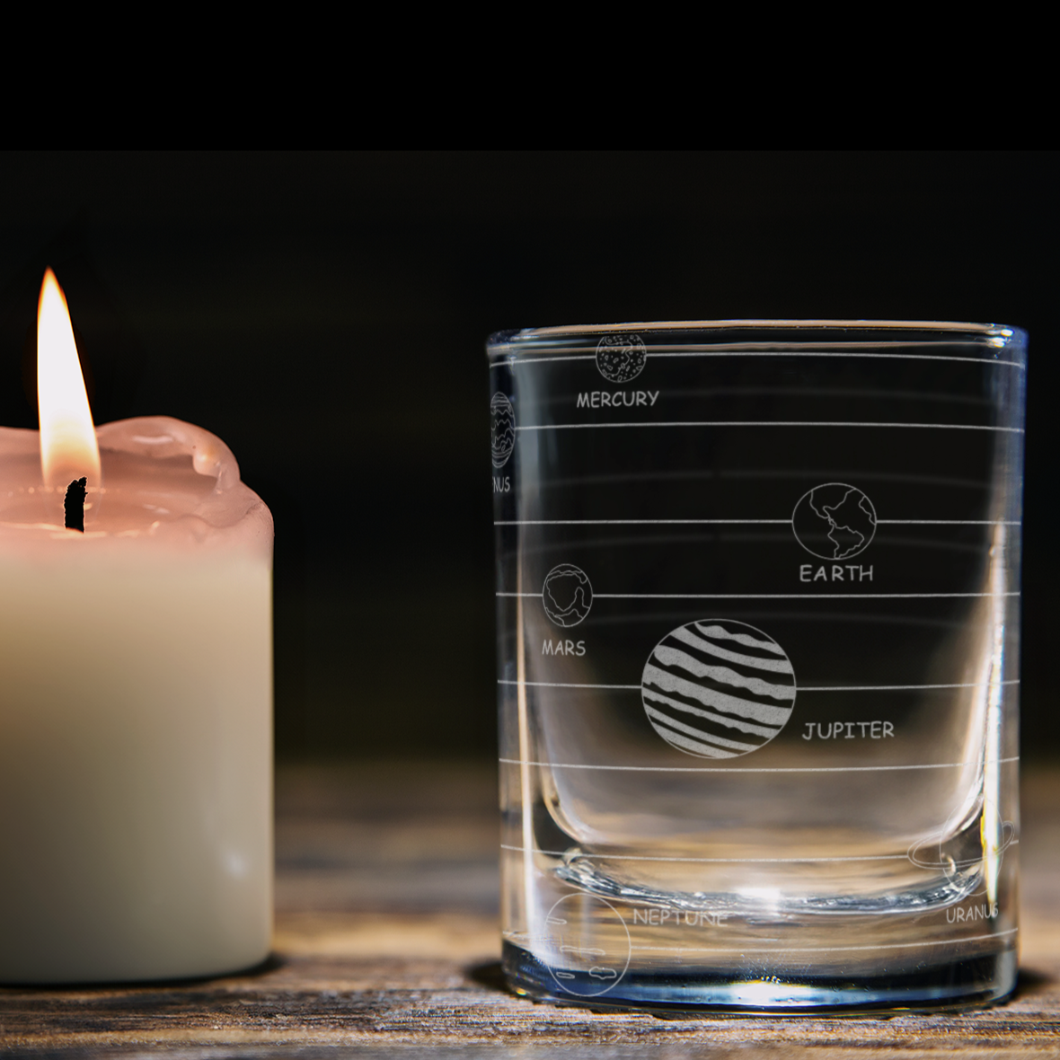 SOLAR SYSTEM Shot Glass