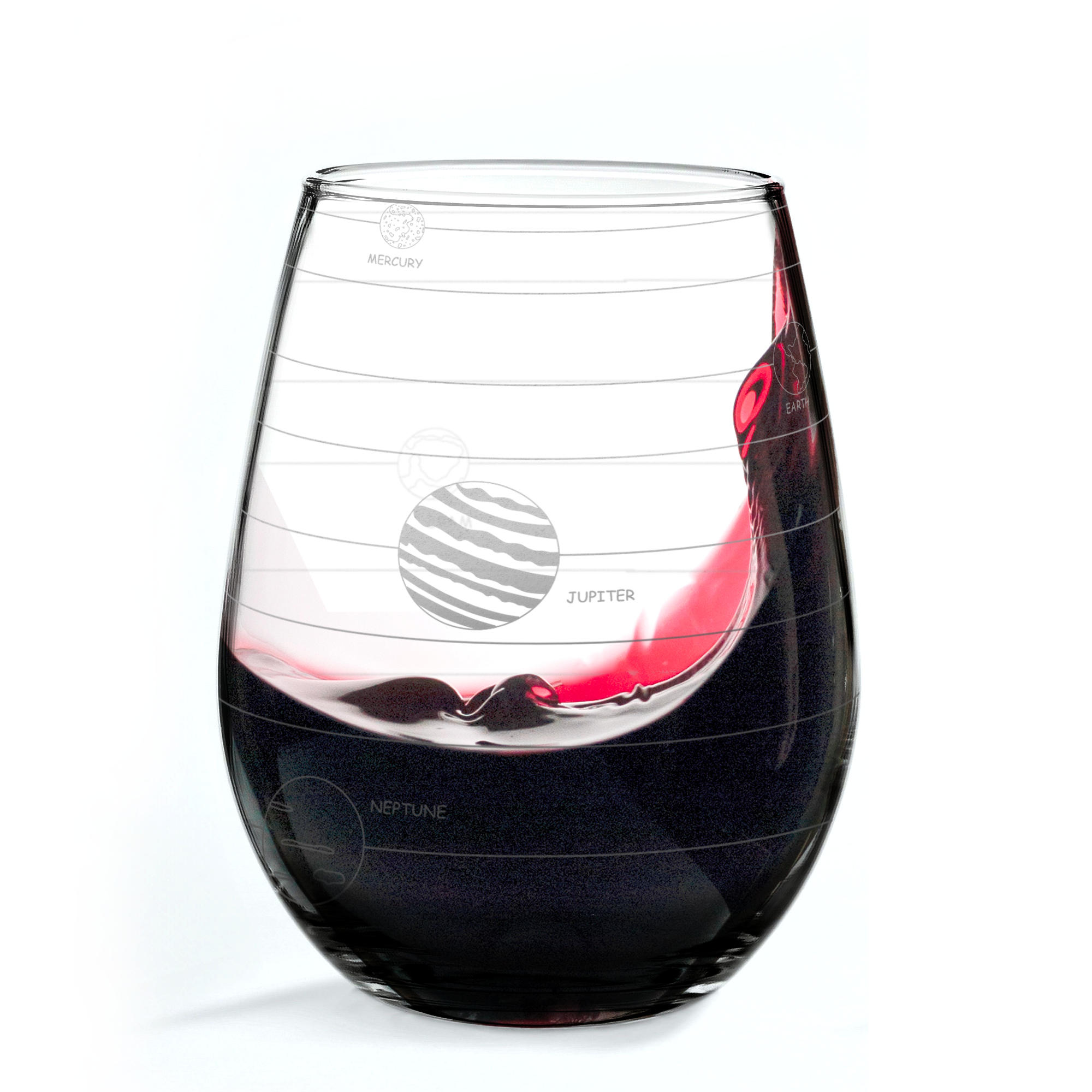 SOLAR SYSTEM Wine Glass