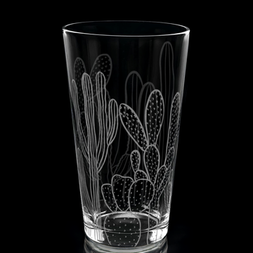 SOUTHWEST DESERT FLORA Pint Glass