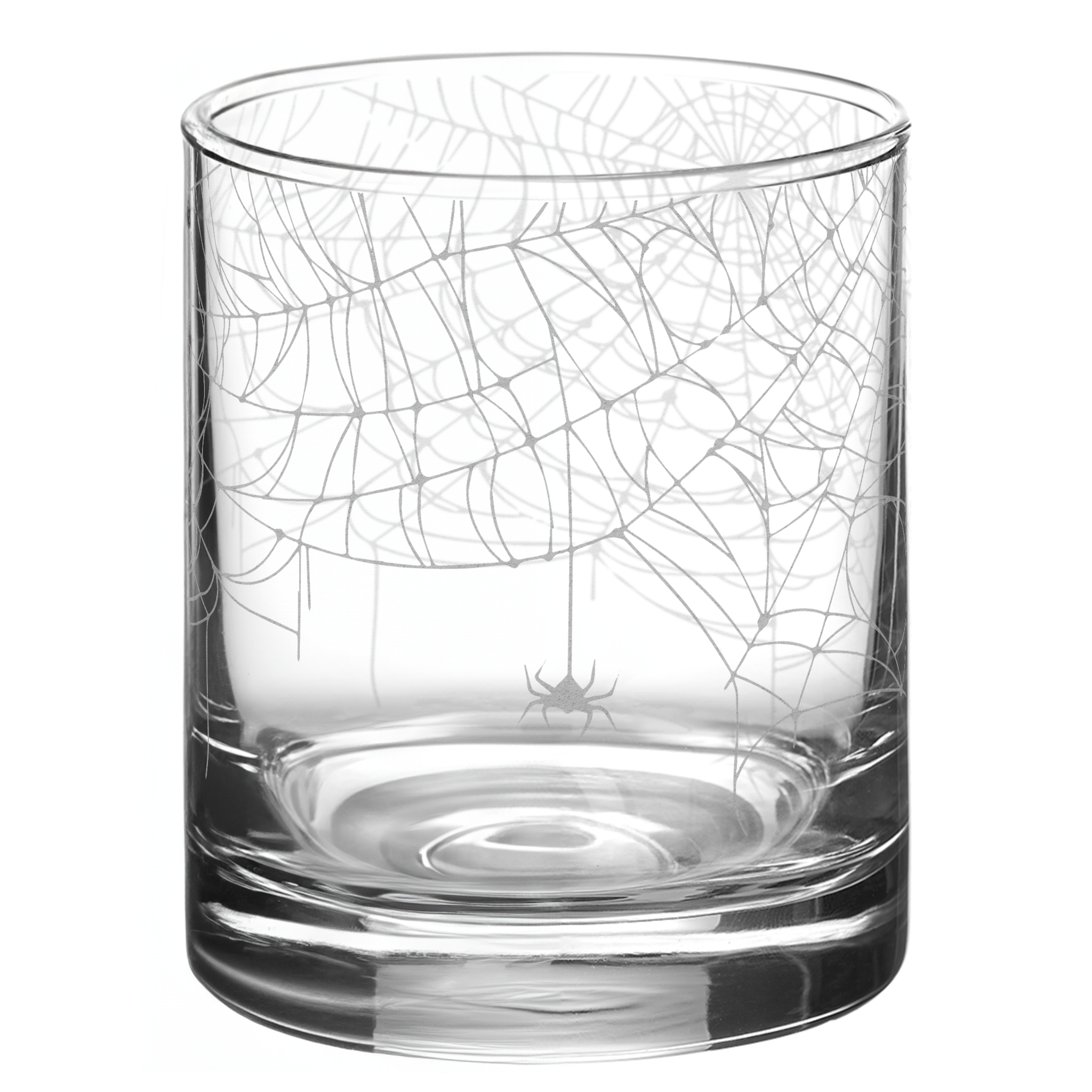 SPIDERWEBS Whiskey Glass