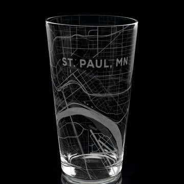 SAINT PAUL, MN Pint Glass