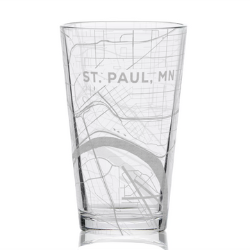 SAINT PAUL, MN Pint Glass