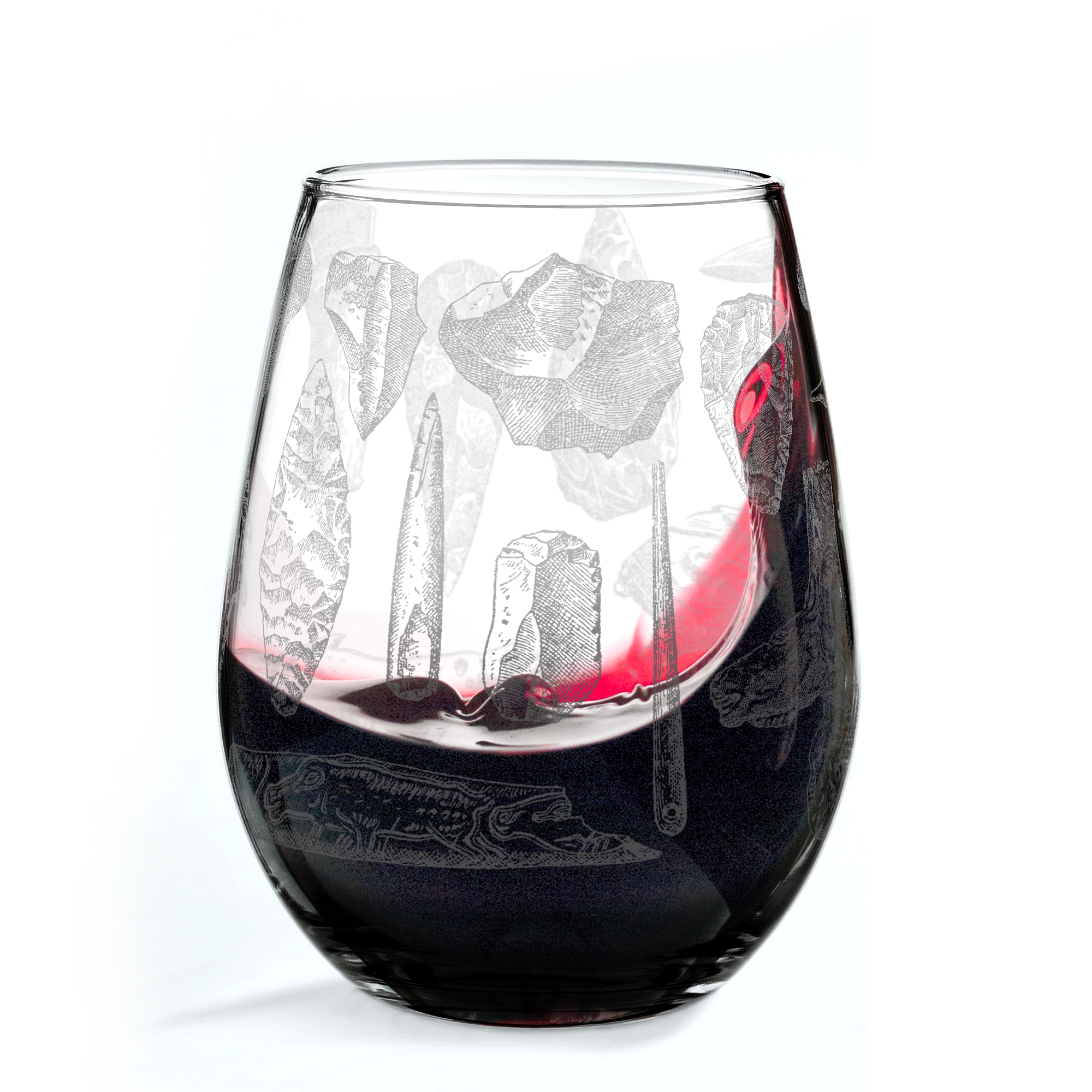 STONES + BONES Wine Glass