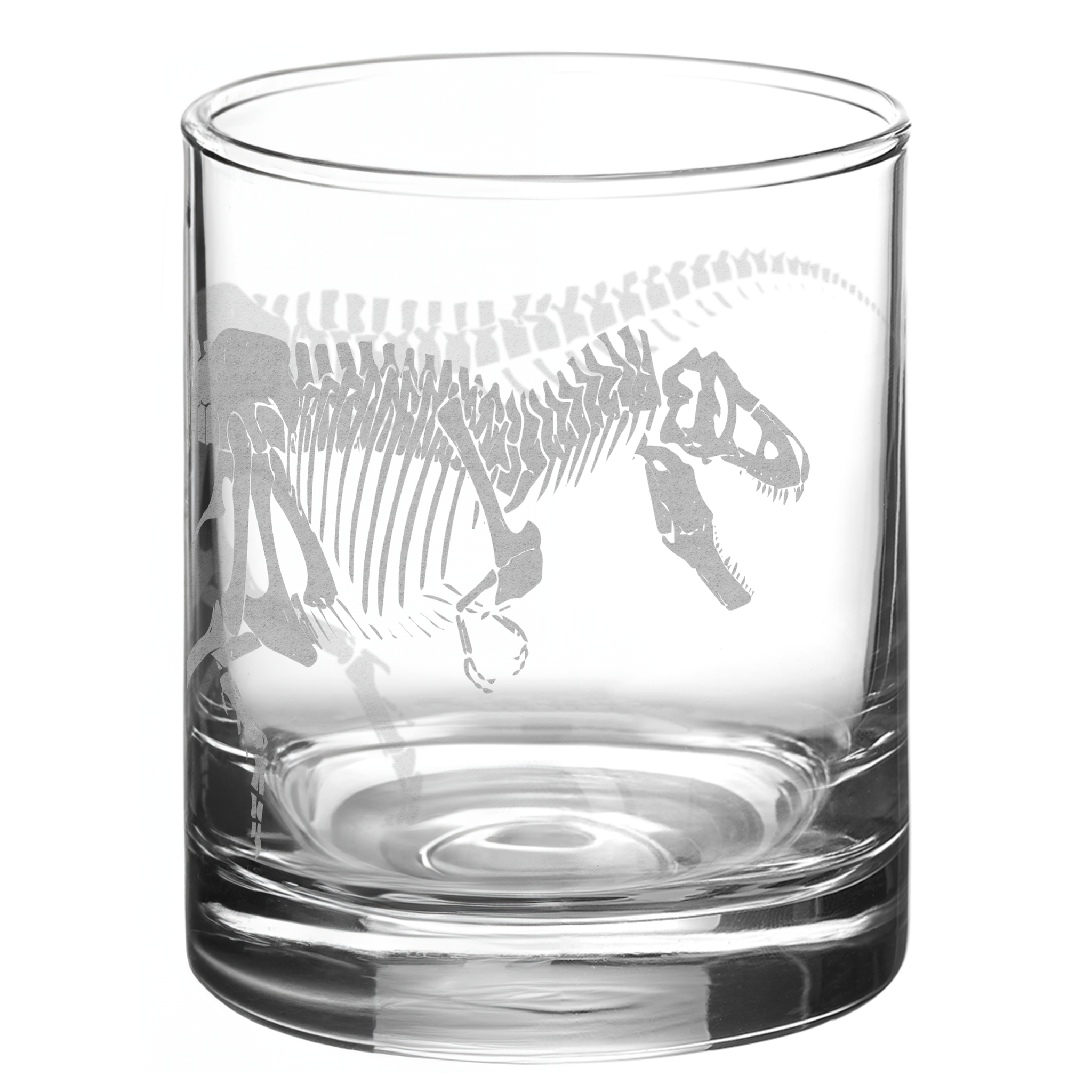 T-REX SKELETON Whiskey Glass