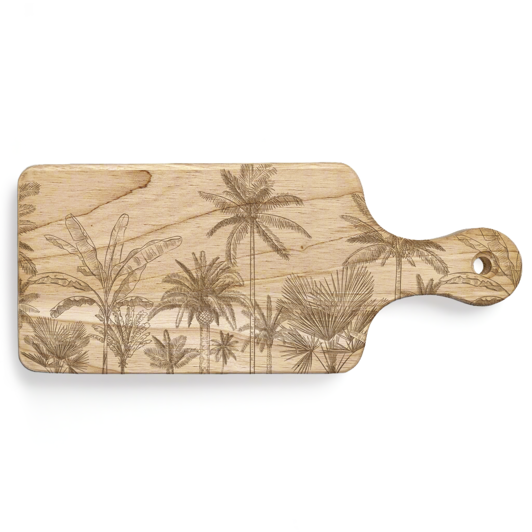 TROPICAL JUNGLE FLORA Cutting Board