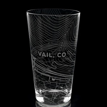 VAIL, CO Pint Glass