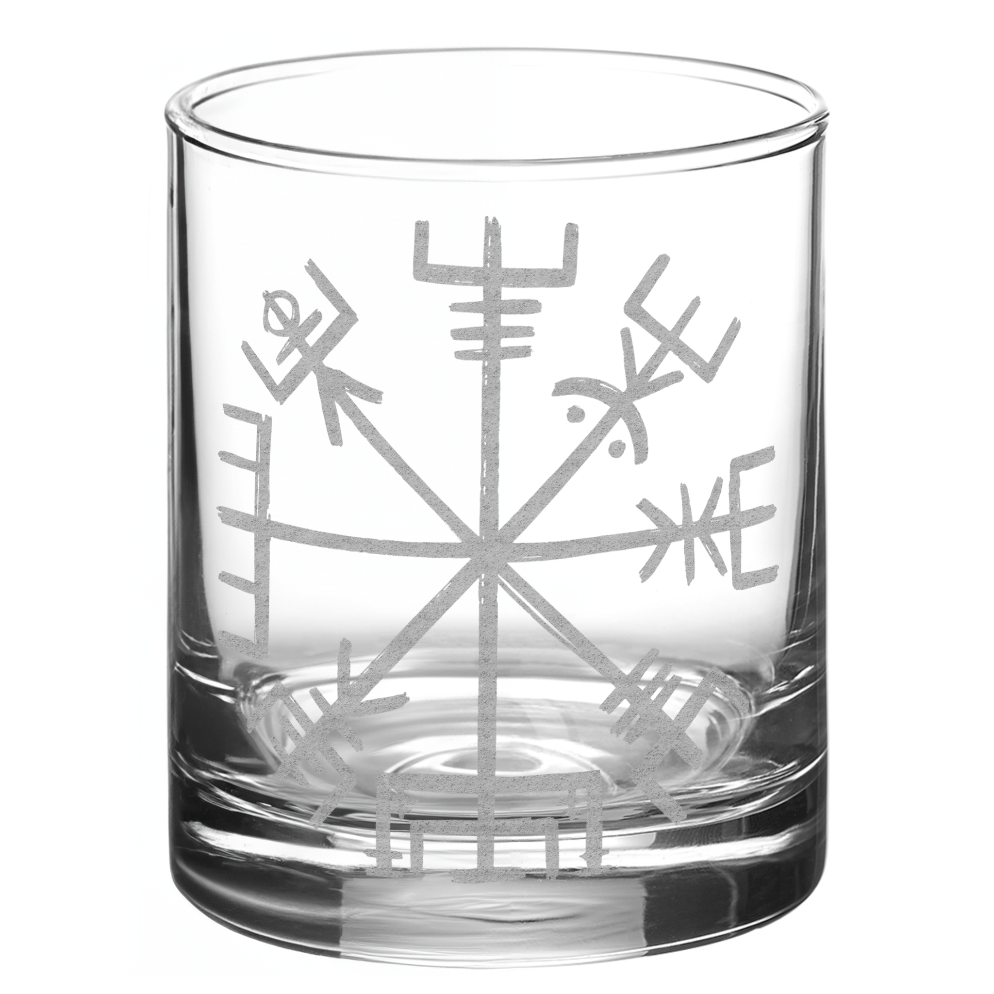 VEGVISIR Whiskey Glass