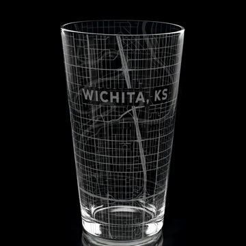 WICHITA, KS Pint Glass