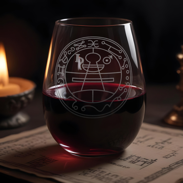 LESSER KEY OF SOLOMON Wine Glass