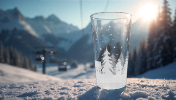 WINTER VILLAGE Pint Glass