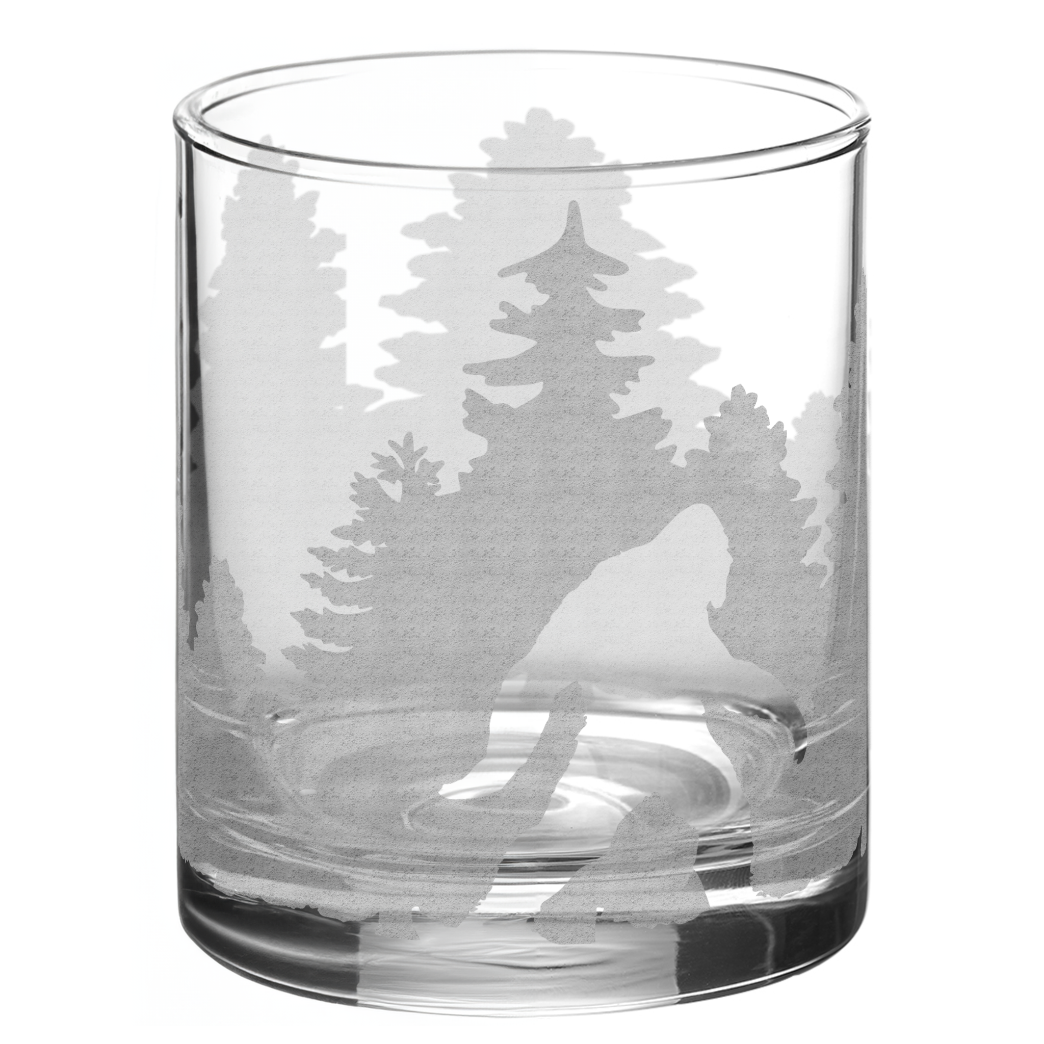 YETI IN THE WOODS Whiskey Glass