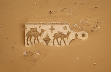 TRIBAL CAMEL MOTIF Cutting Board