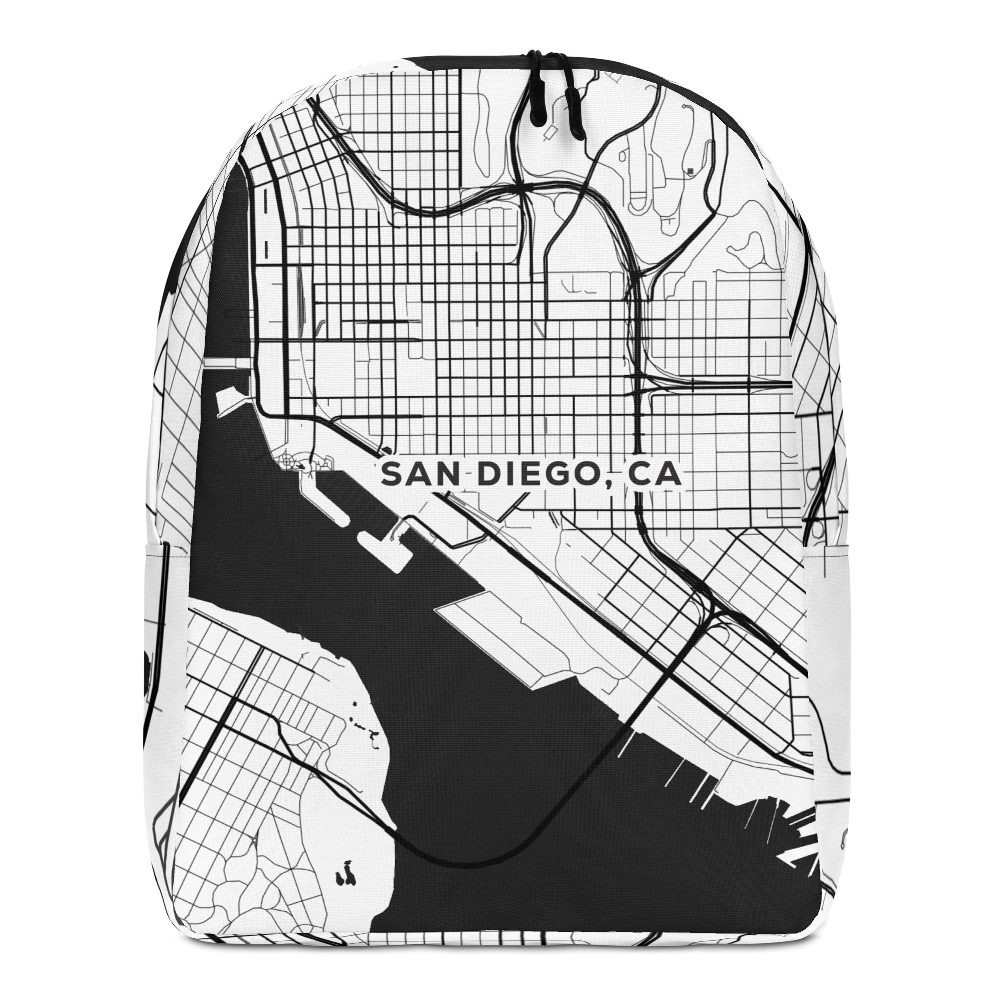 CITY STREET MAP Minimalist Backpack